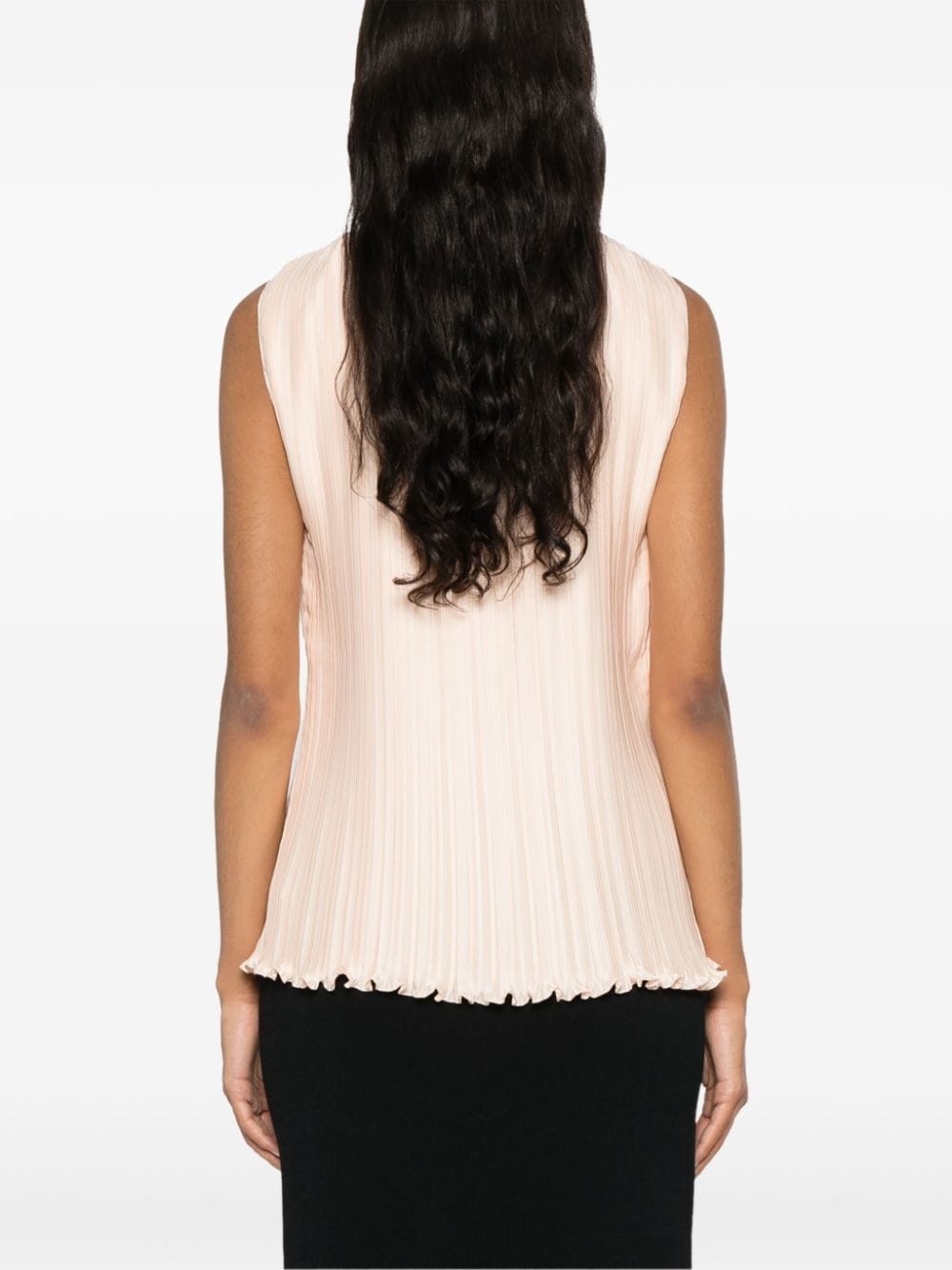 drawstring plissÃ© blouse - 4