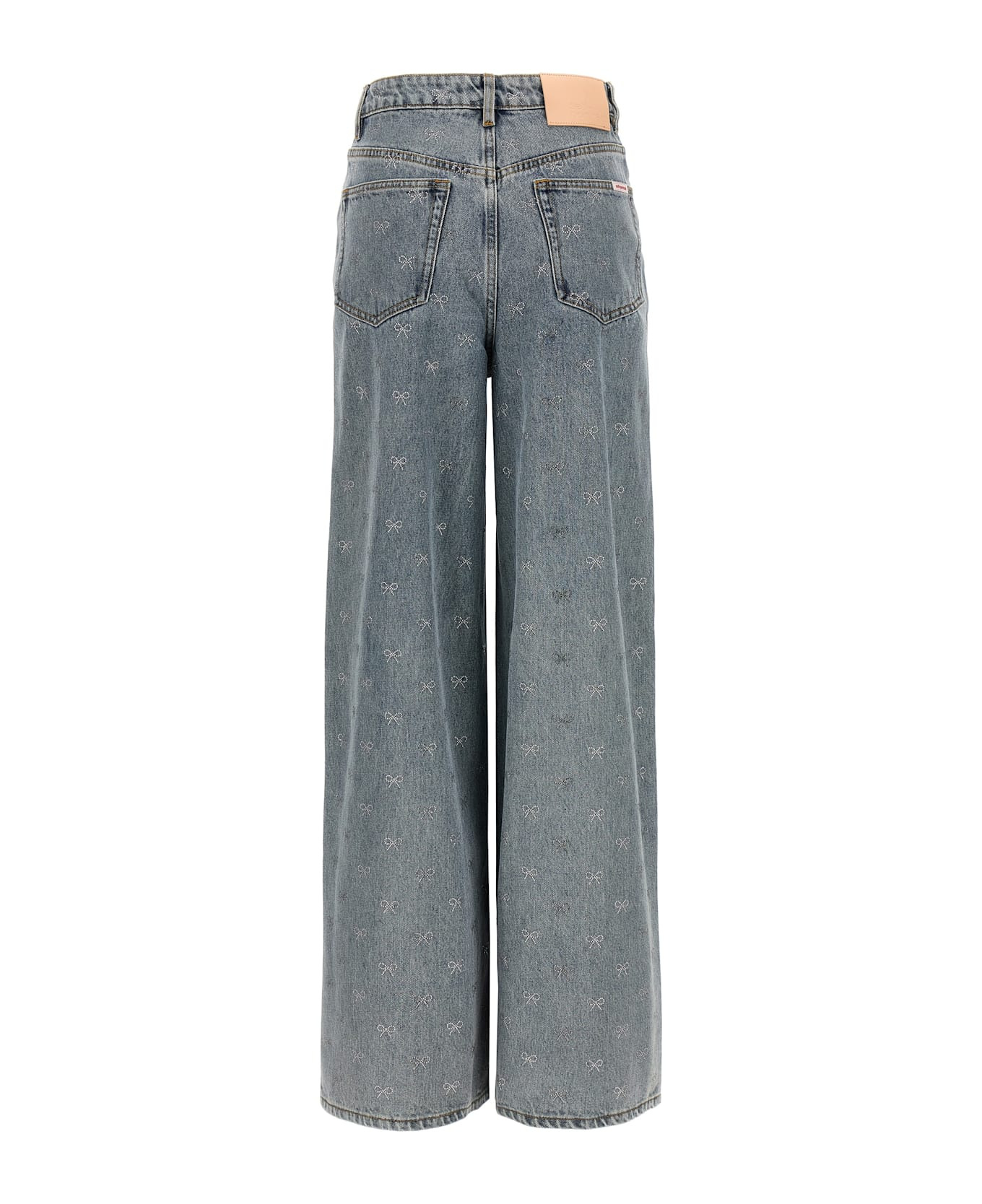 'light Blue Diamante Bow' Jeans - 2