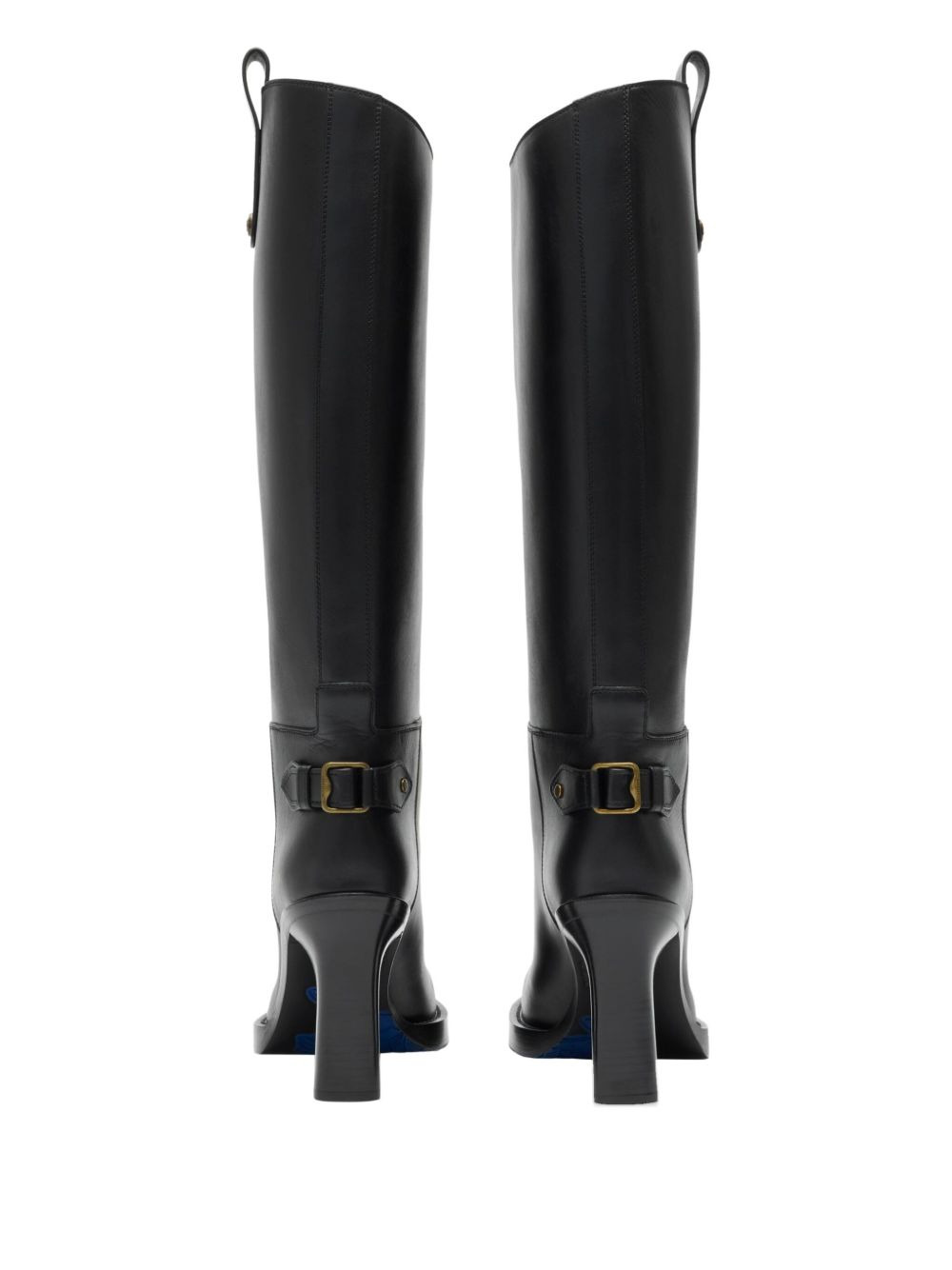 85mm Cavalier calf-leather buckle boots - 2