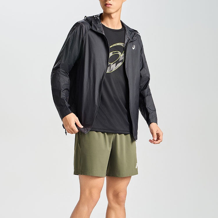 Asics Nylon Jacket 'Performance Black' 2011D074-001 - 4