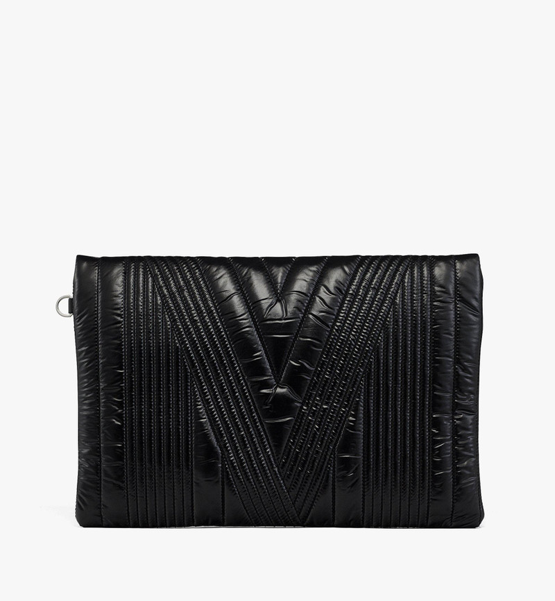 Kissen Zip Pouch in M Quilted Nylon 3