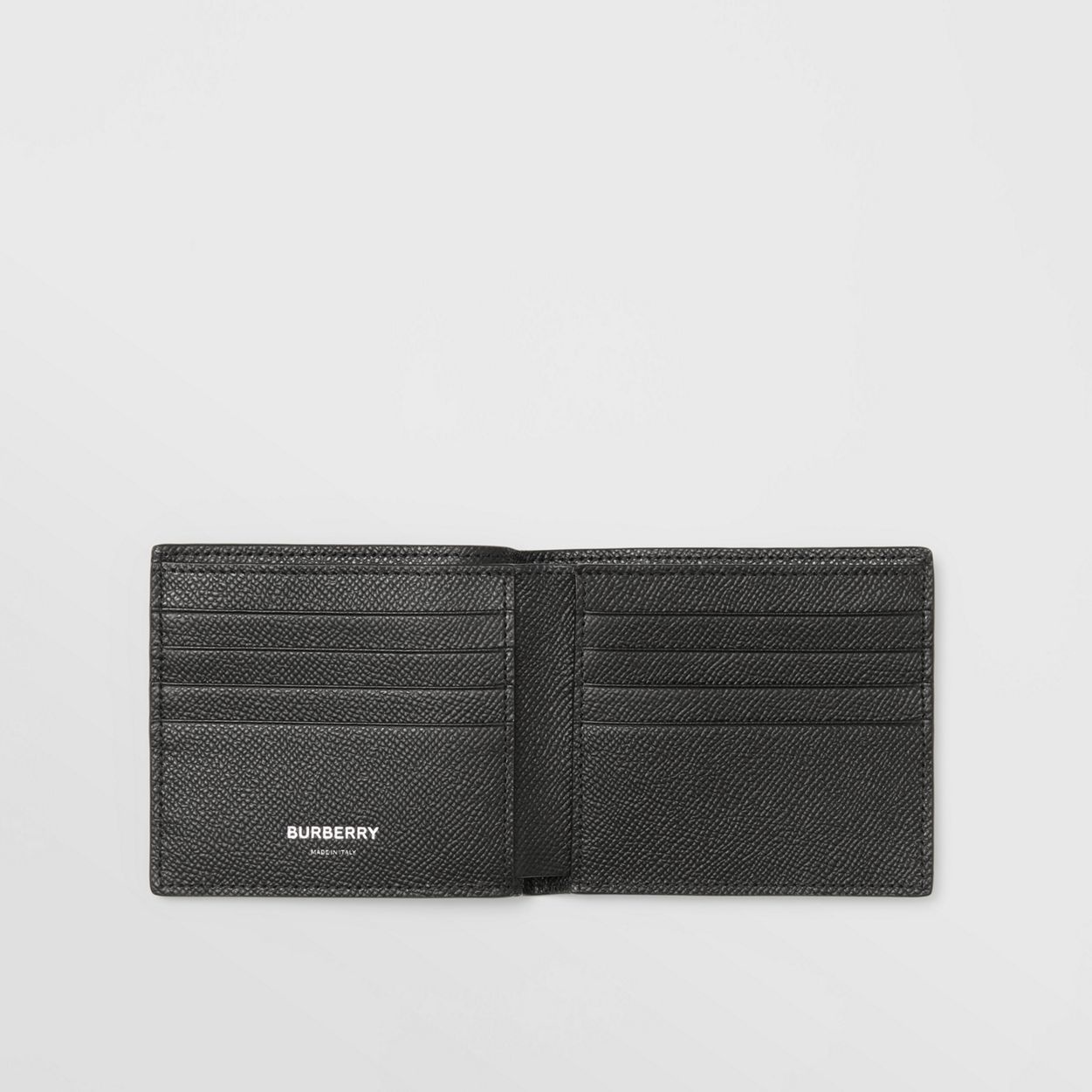 Icon Stripe Print Leather International Bifold Wallet - 3