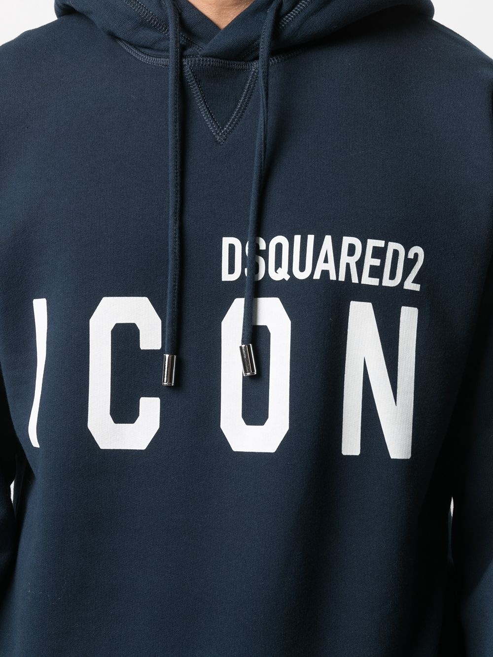 ICON print hoodie - 5