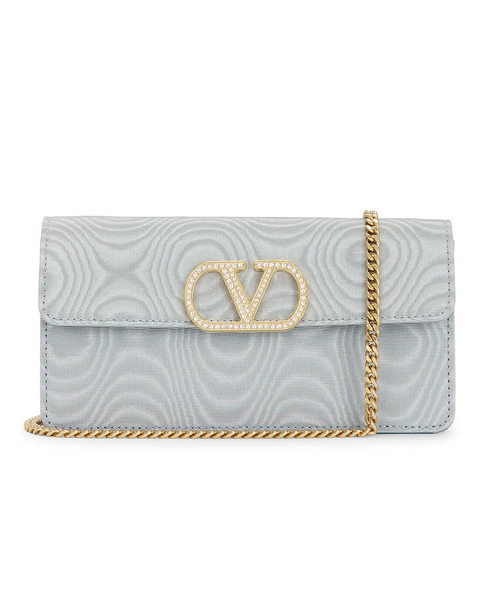 Vlogo Signature Wallet With Strap - 1