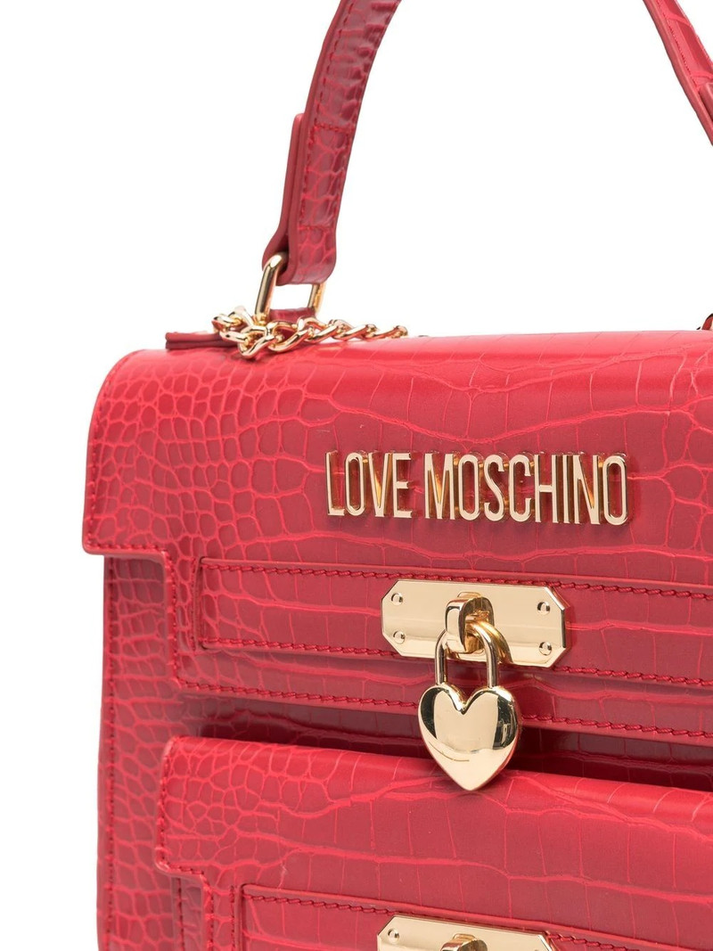 crocodile-embossed tote bag 4
