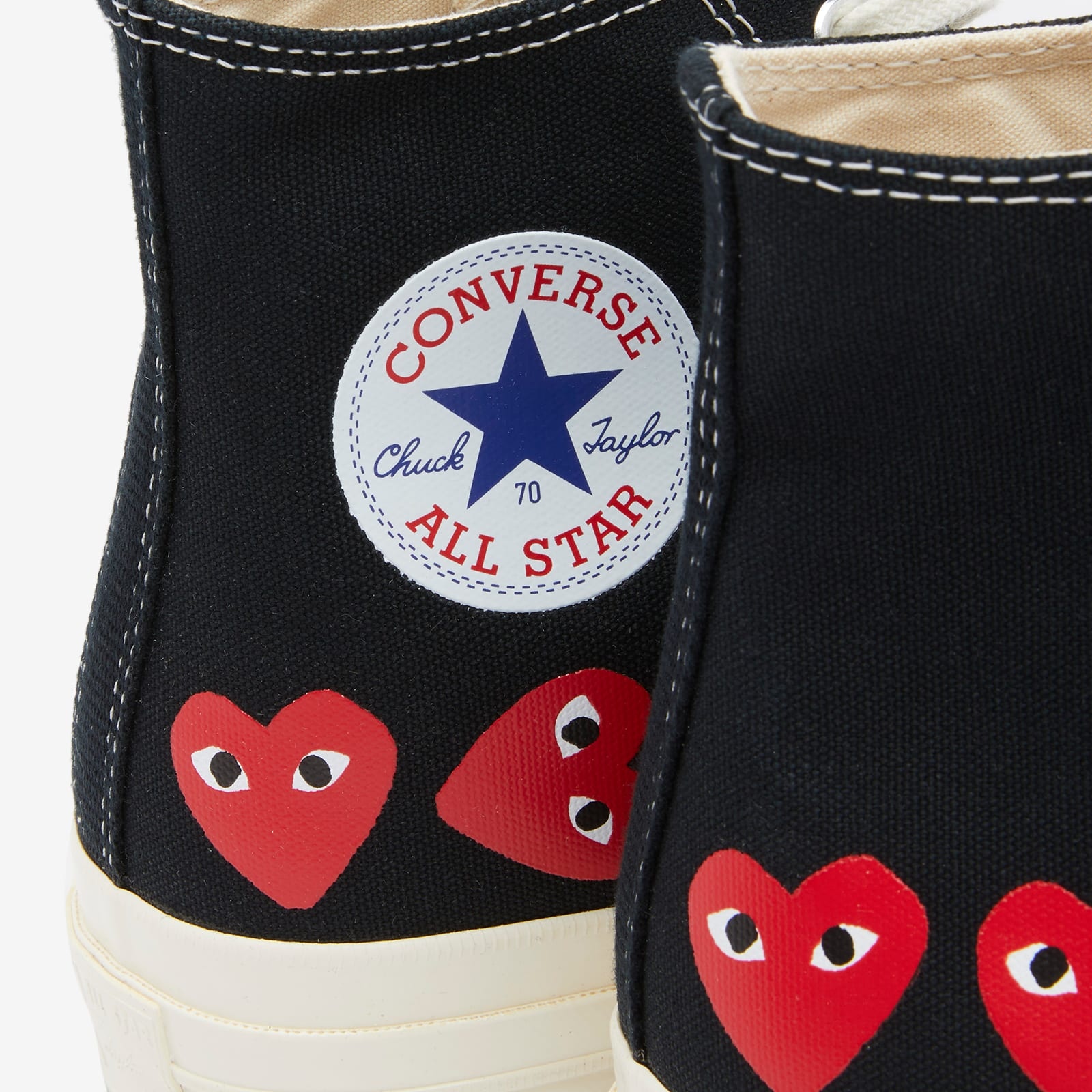 Comme des Garçons Play x Converse Multi Heart High Sneaker - 4