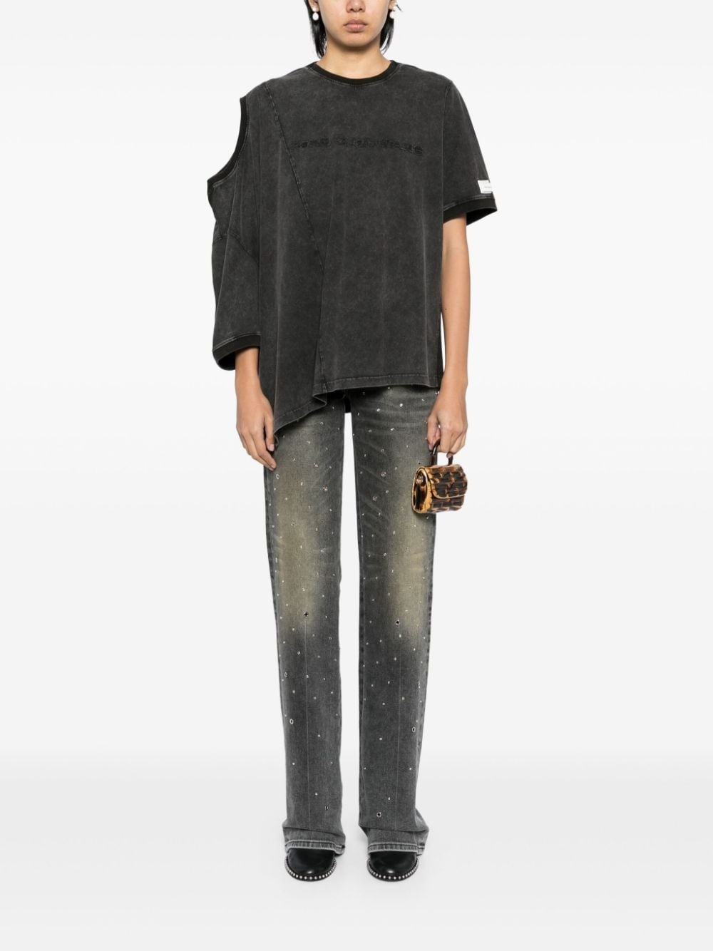 double-neck T-shirt - 2