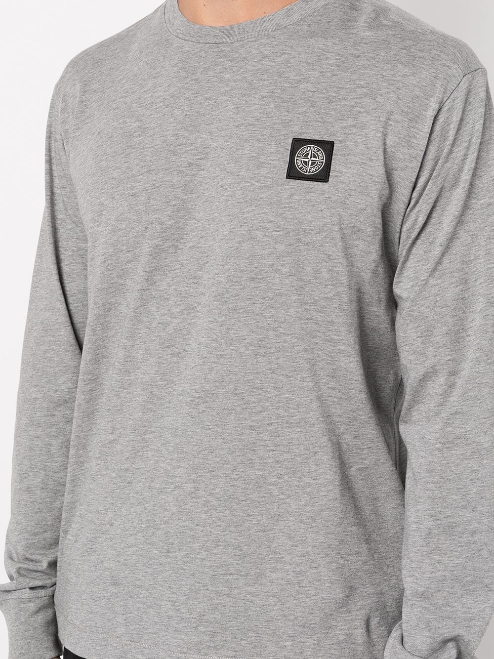 Compass patch long-sleeve T-shirt - 5