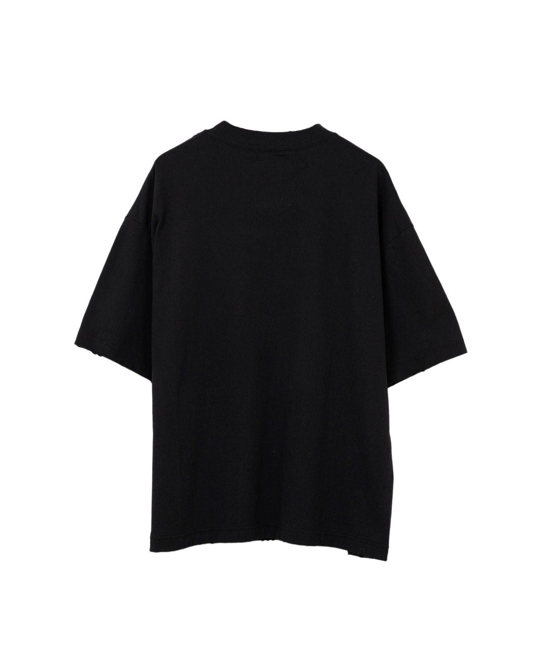 Happy Face Printed Distressed Tee - 2