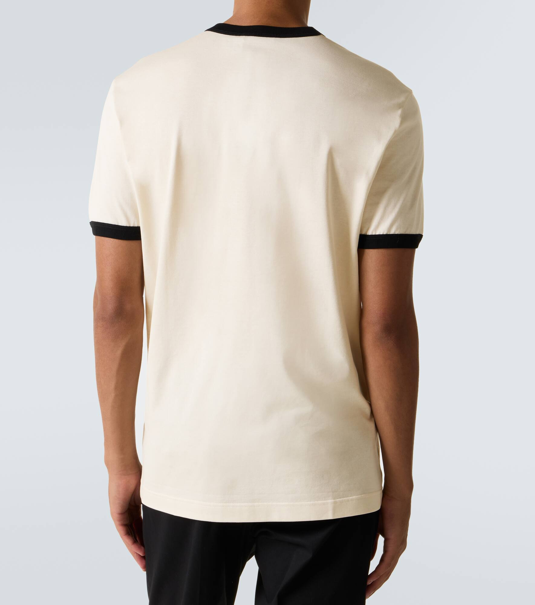 Printed cotton jersey T-shirt - 4
