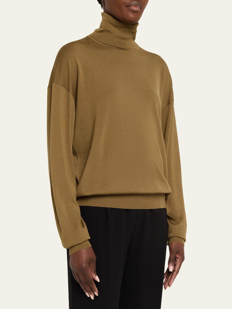 SAINT LAURENT Wool Turtleneck Sweater outlook