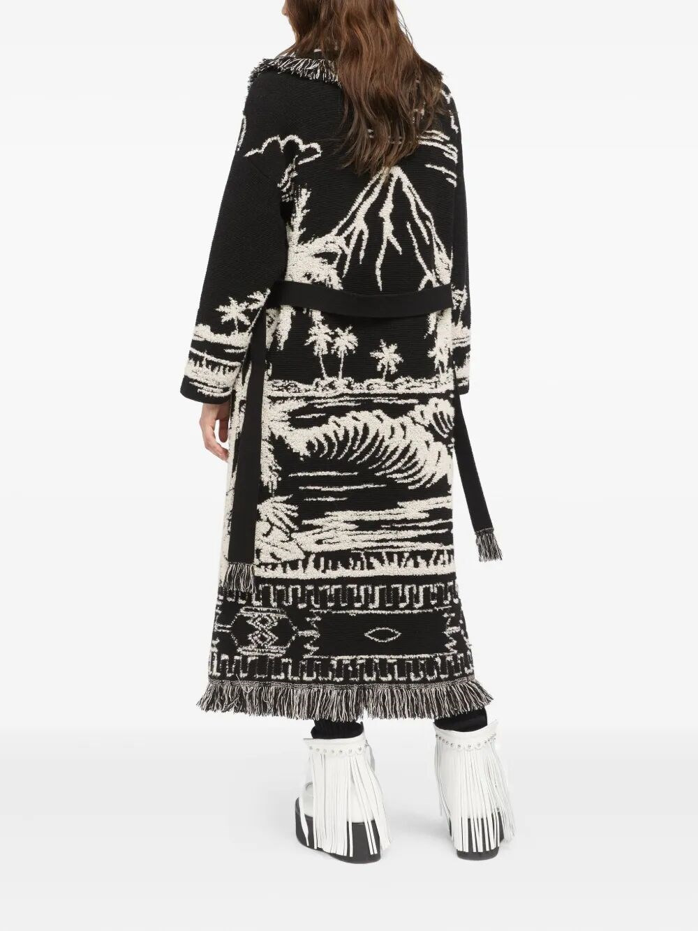 `Palm Grove Tales` Coat - 4