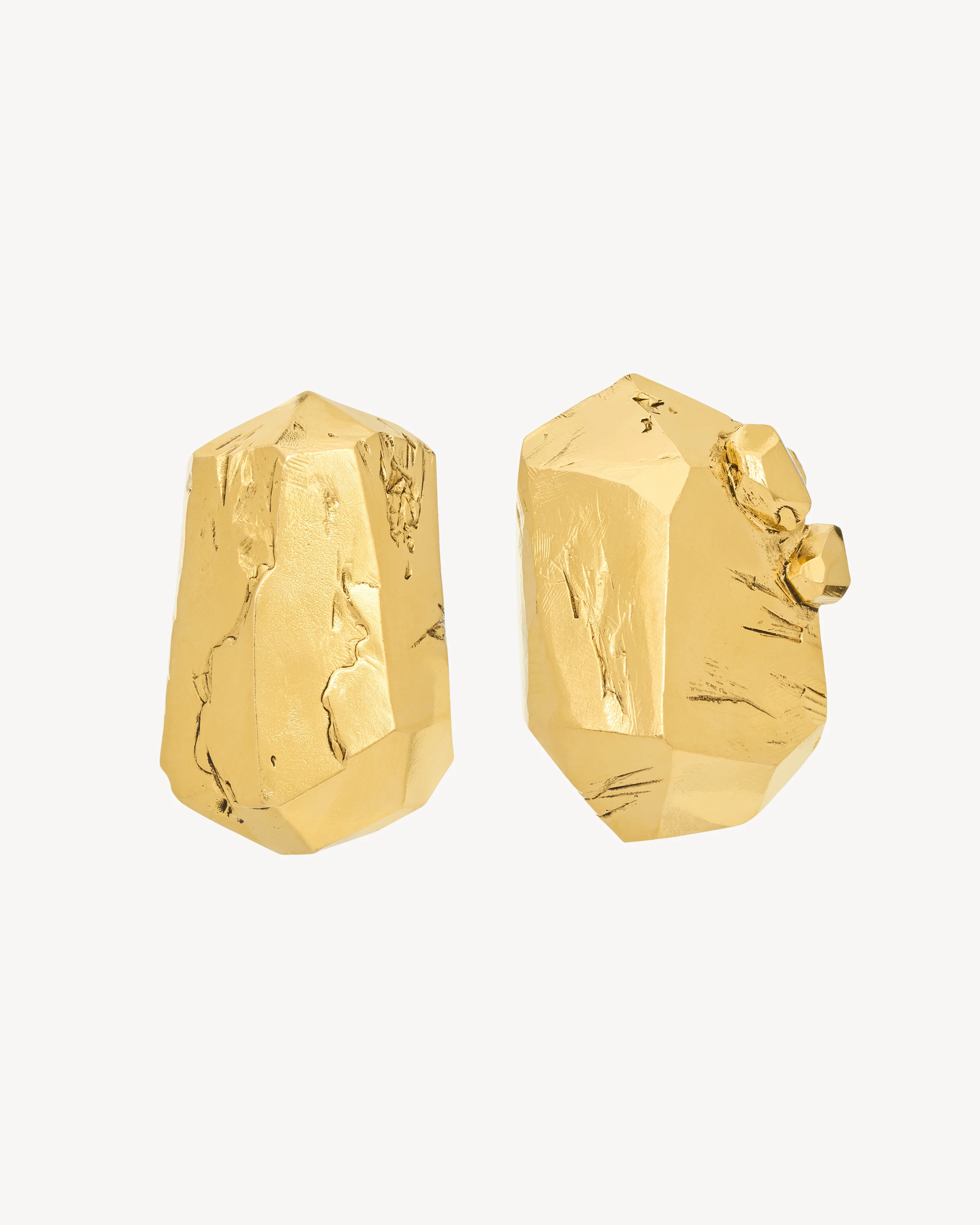 ORGANIC EARRINGS IN METAL - 1