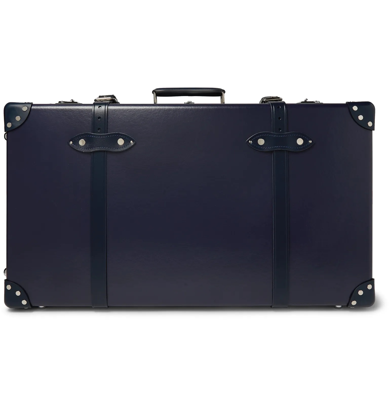 30" Leather-Trimmed Trolley Case - 1