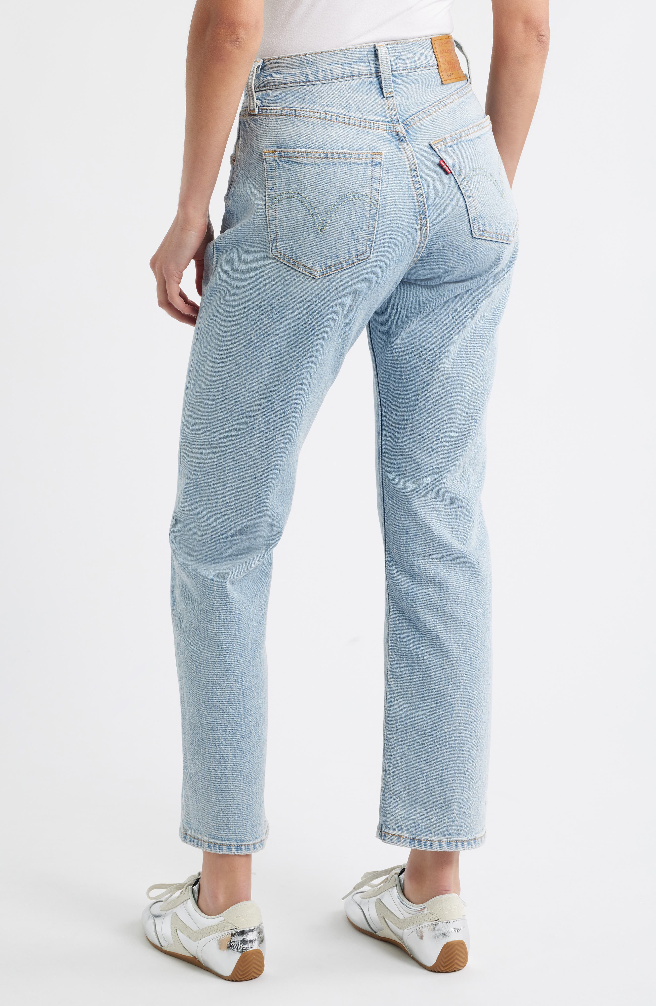 levi's 501® Curve High Waist Straight Leg Jeans in Laugh And Lie at Nordstrom - 2