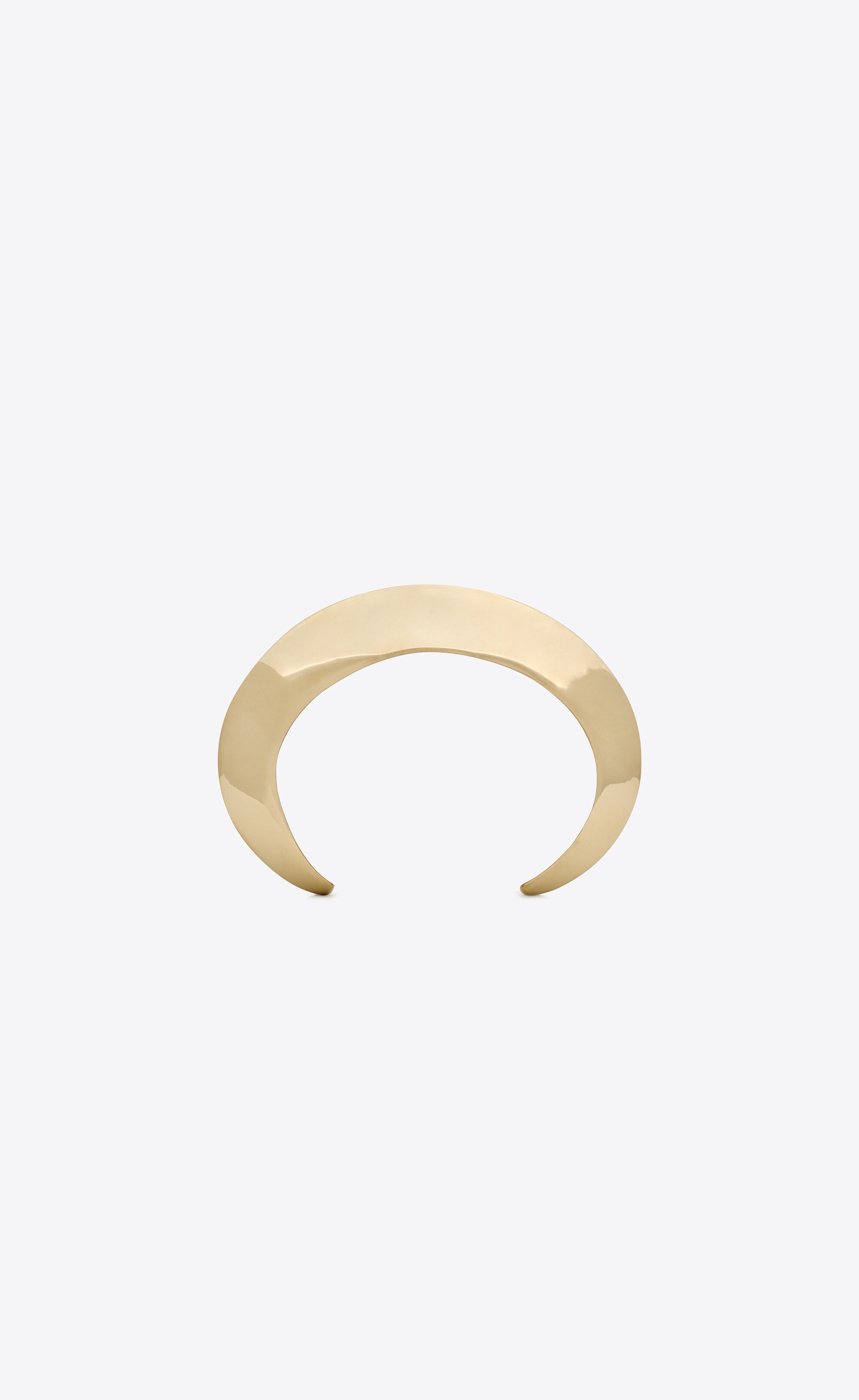 stacked cuff in metal - 2