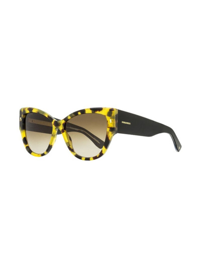 DSQUARED2 cat-eye tinted sunglasses outlook
