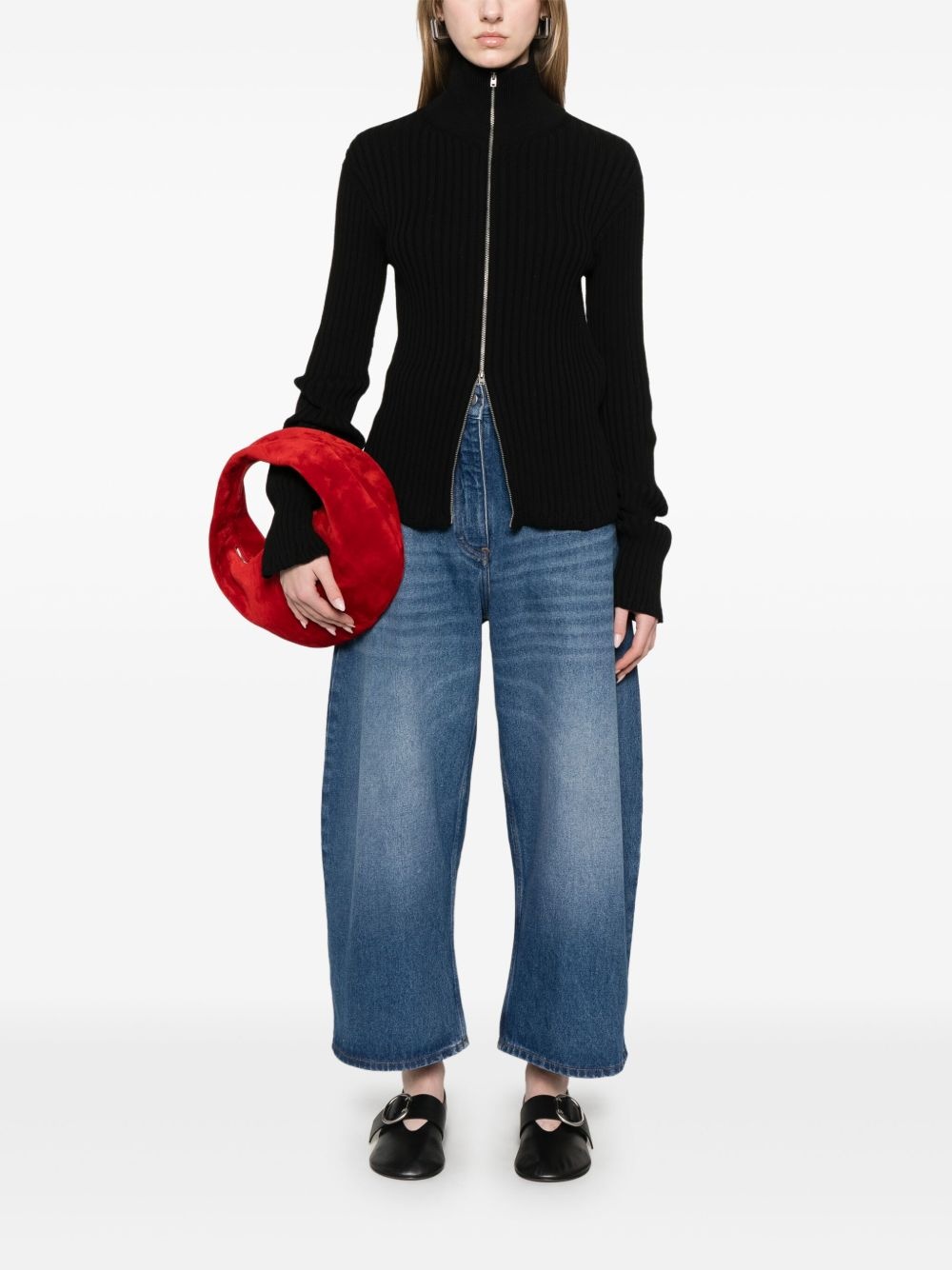 Chalco cropped jeans - 2