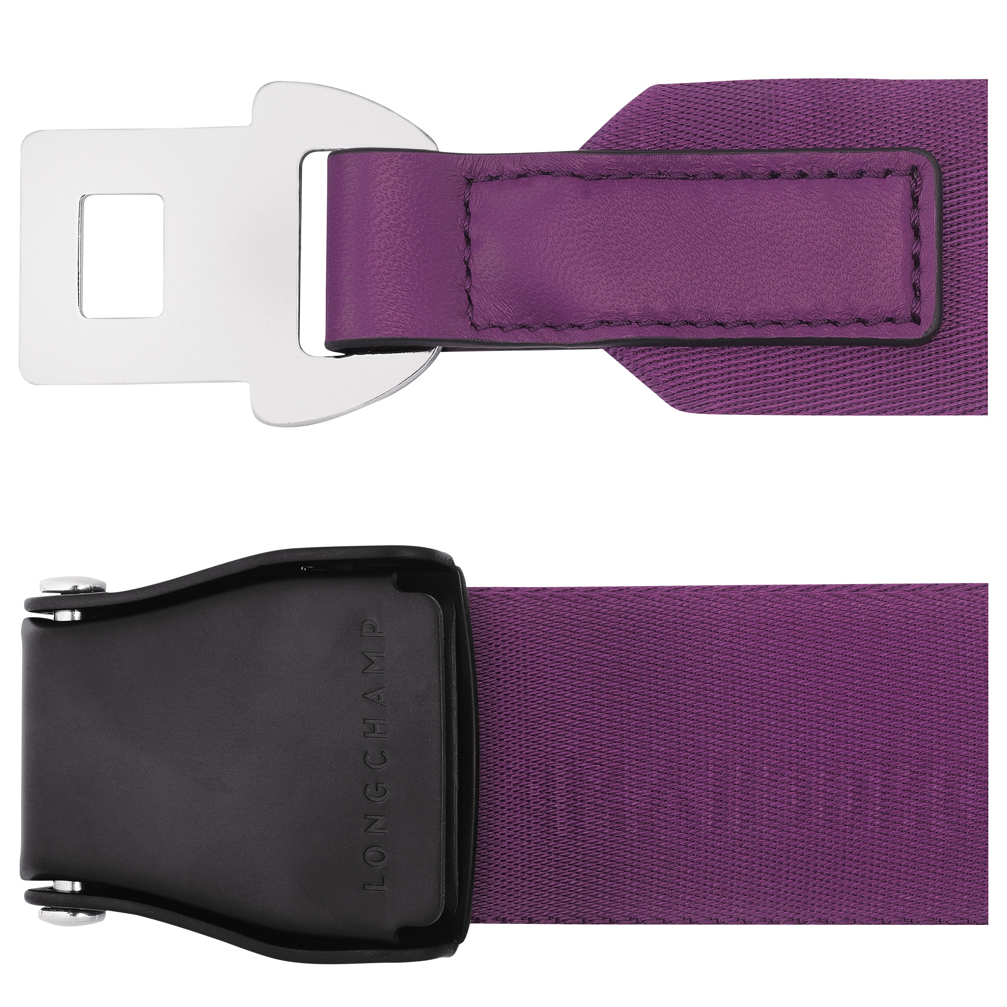 Le Pliage Xtra Ladies' belt Violet - Canvas - 2