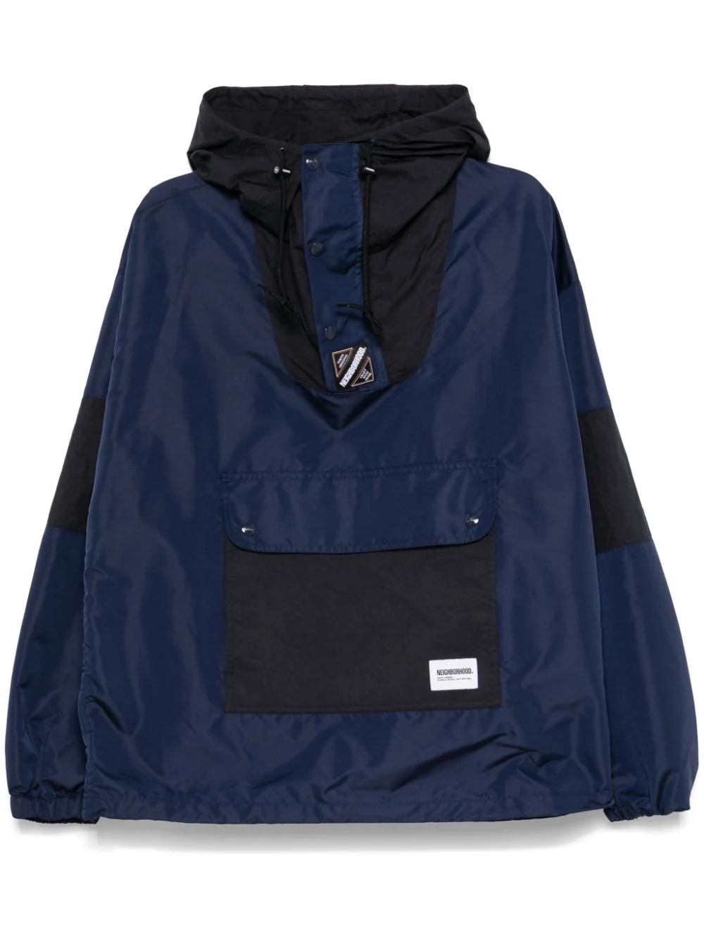 logo-patch jacket - 1