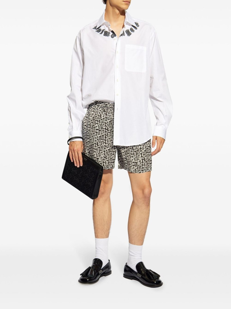 Balmain 4G-print deck shorts outlook