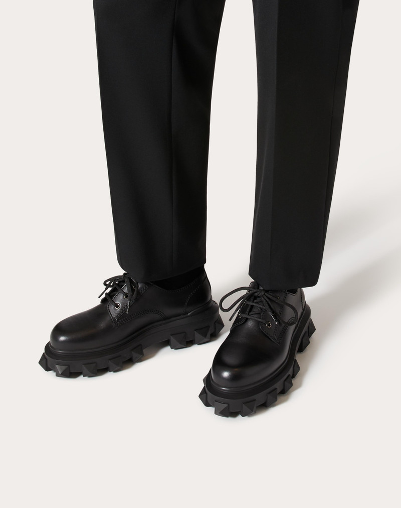 Valentino TRACKSTUD CALFSKIN DERBY outlook