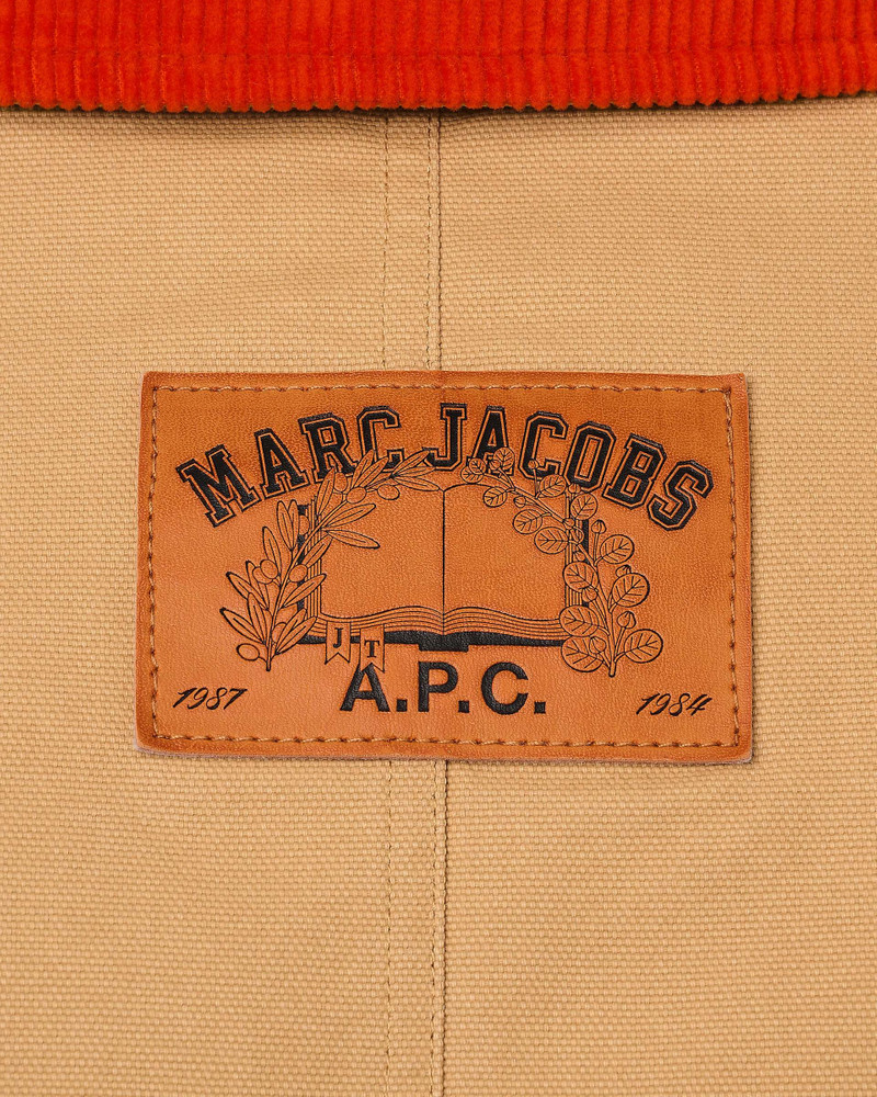 THE A.P.C. X MARC JACOBS STONED CANVAS UNISEX JACKET 6