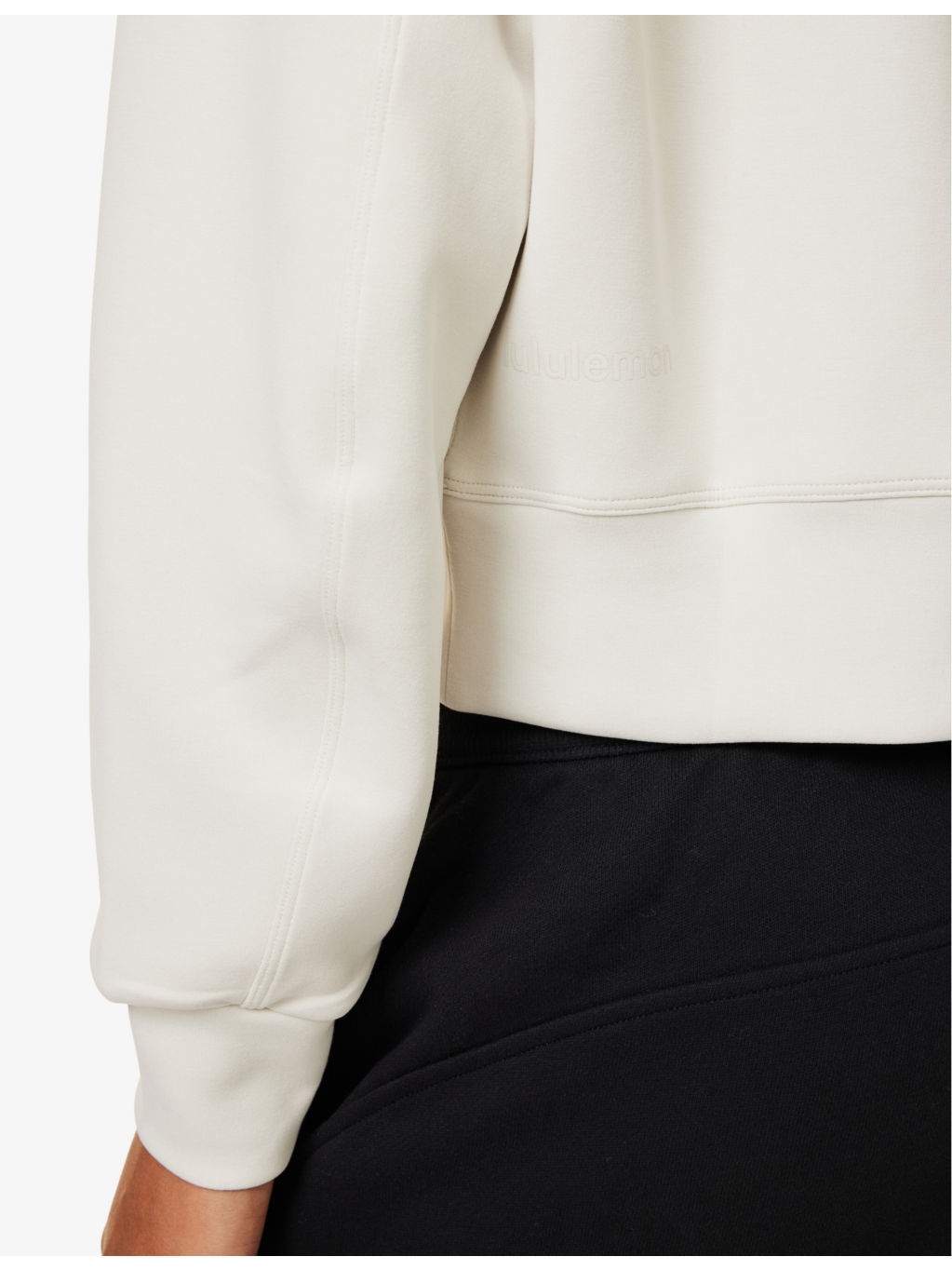 Softstreme Oversized Cropped Crewneck Jersey Sweatshirt - 5