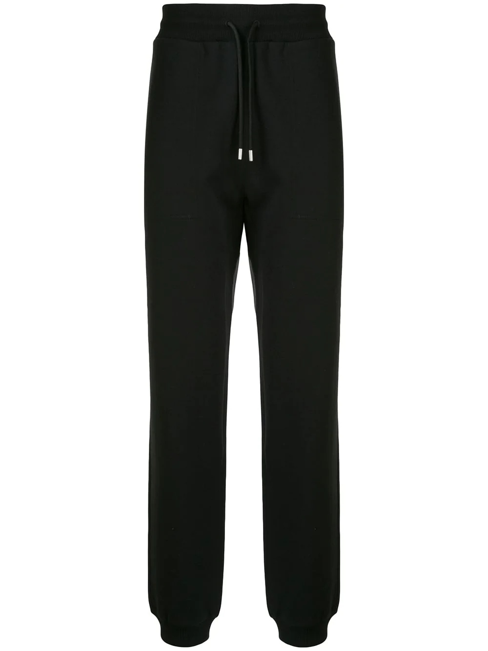 logo print track trousers - 1