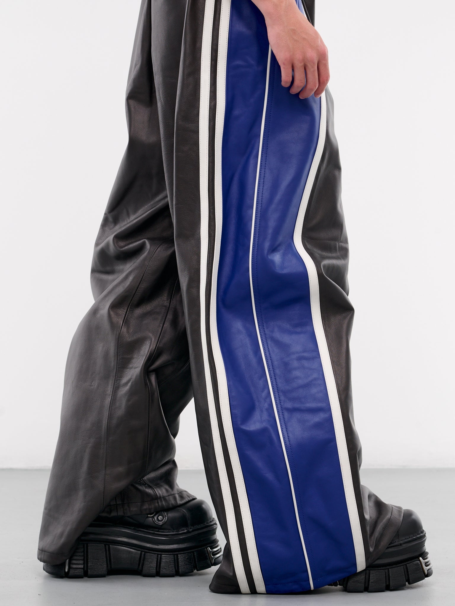 Leather Tracksuit Pants - 5
