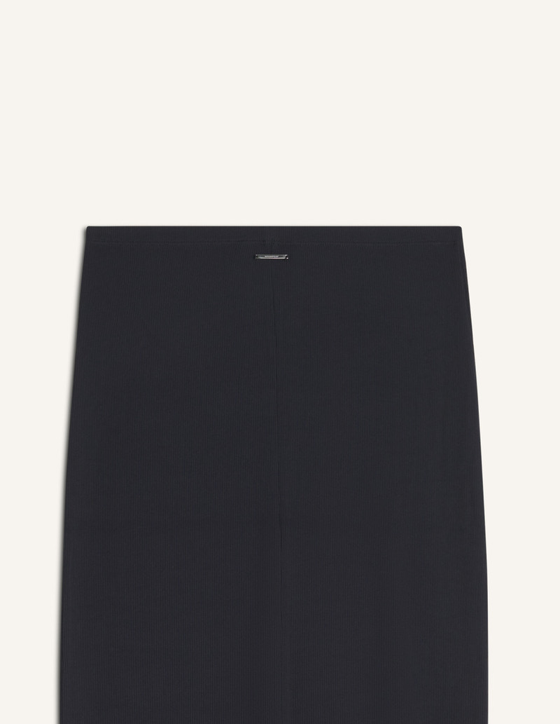 SOFT FINE RIB LONG SKIRT 4