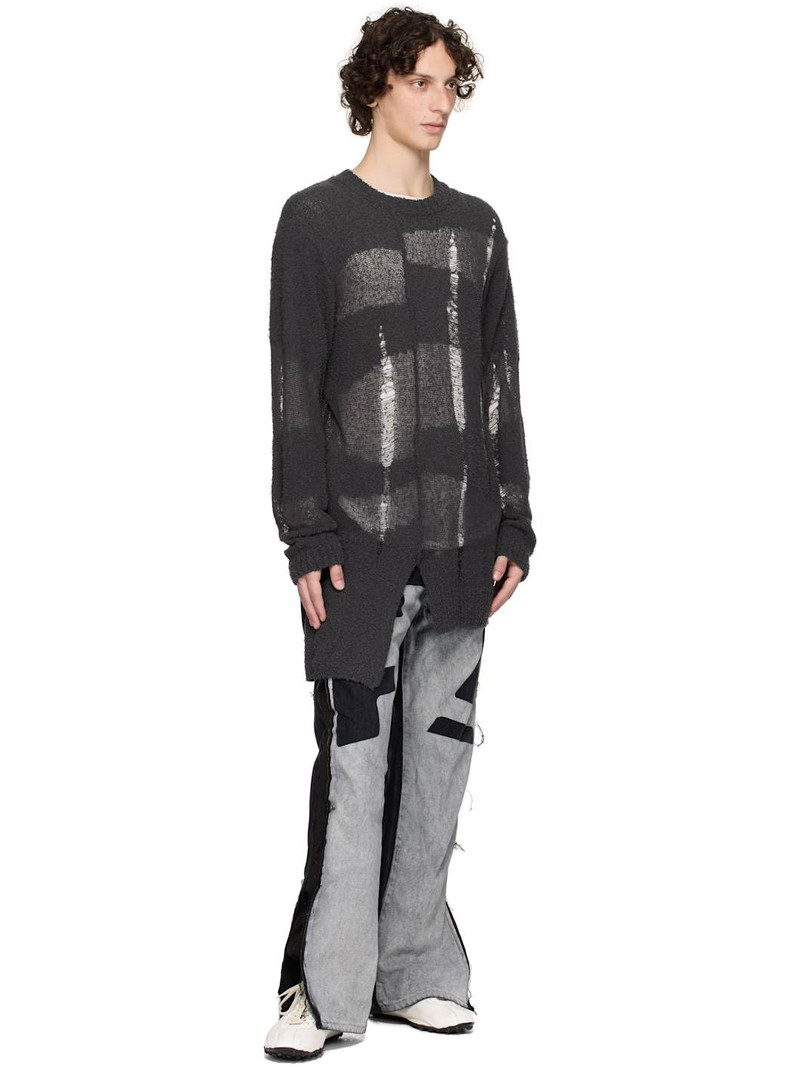RIVINGTON roi Rebis Black & Gray Father Agency Fara-C Jeans outlook
