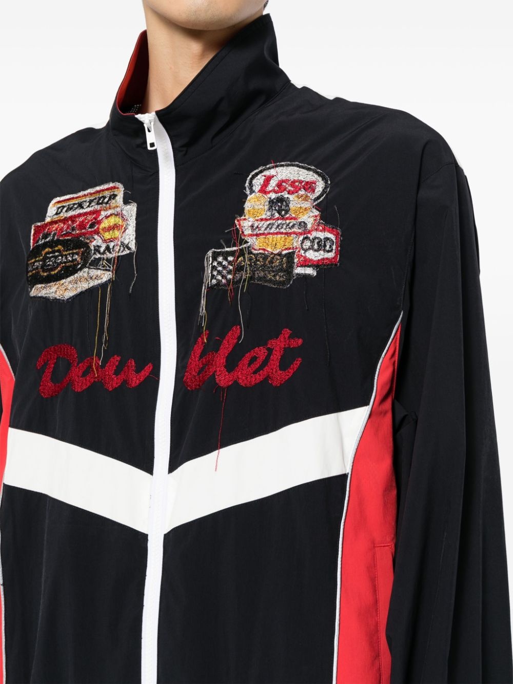 panelled track jacket - 5