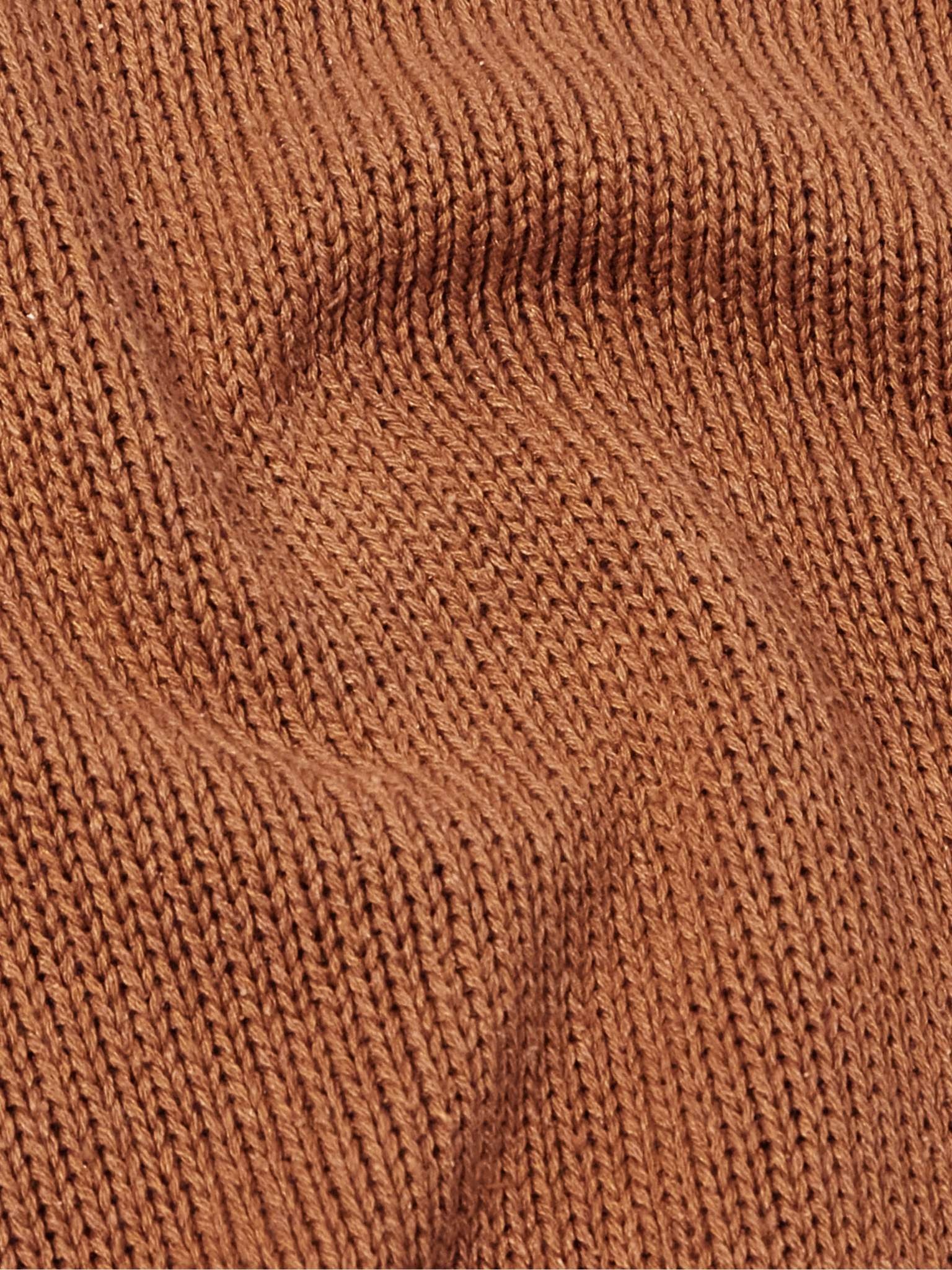 Slim-Fit Silk Sweater - 4