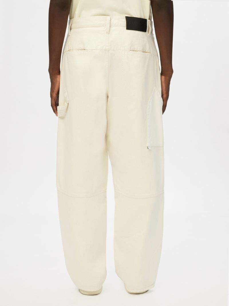 PANELLED DENIM PANTS - 5