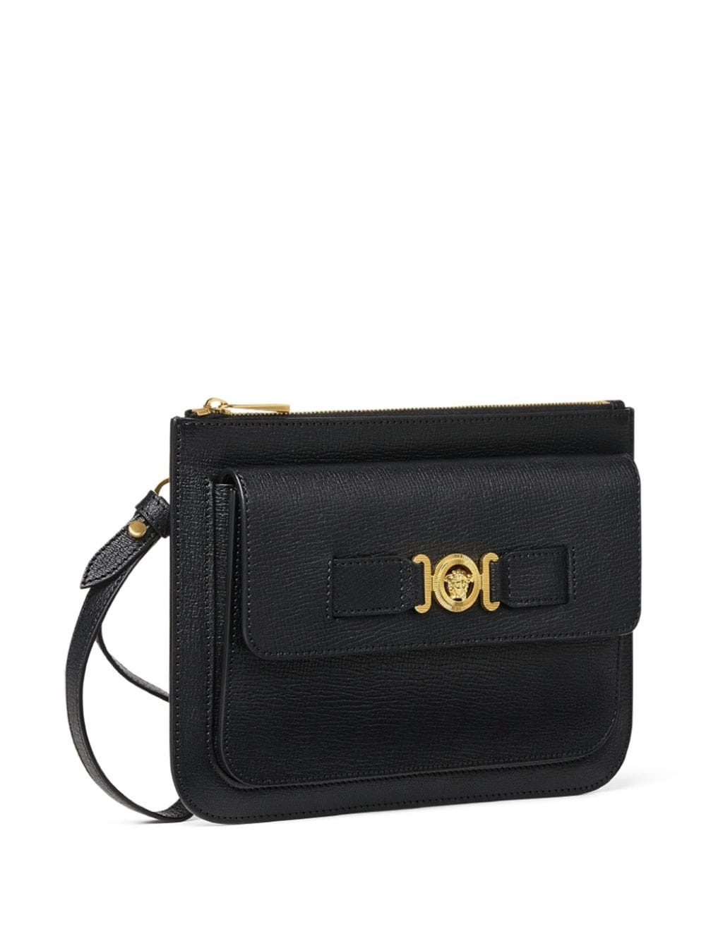 Medusa Biggie leather clutch bag - 3