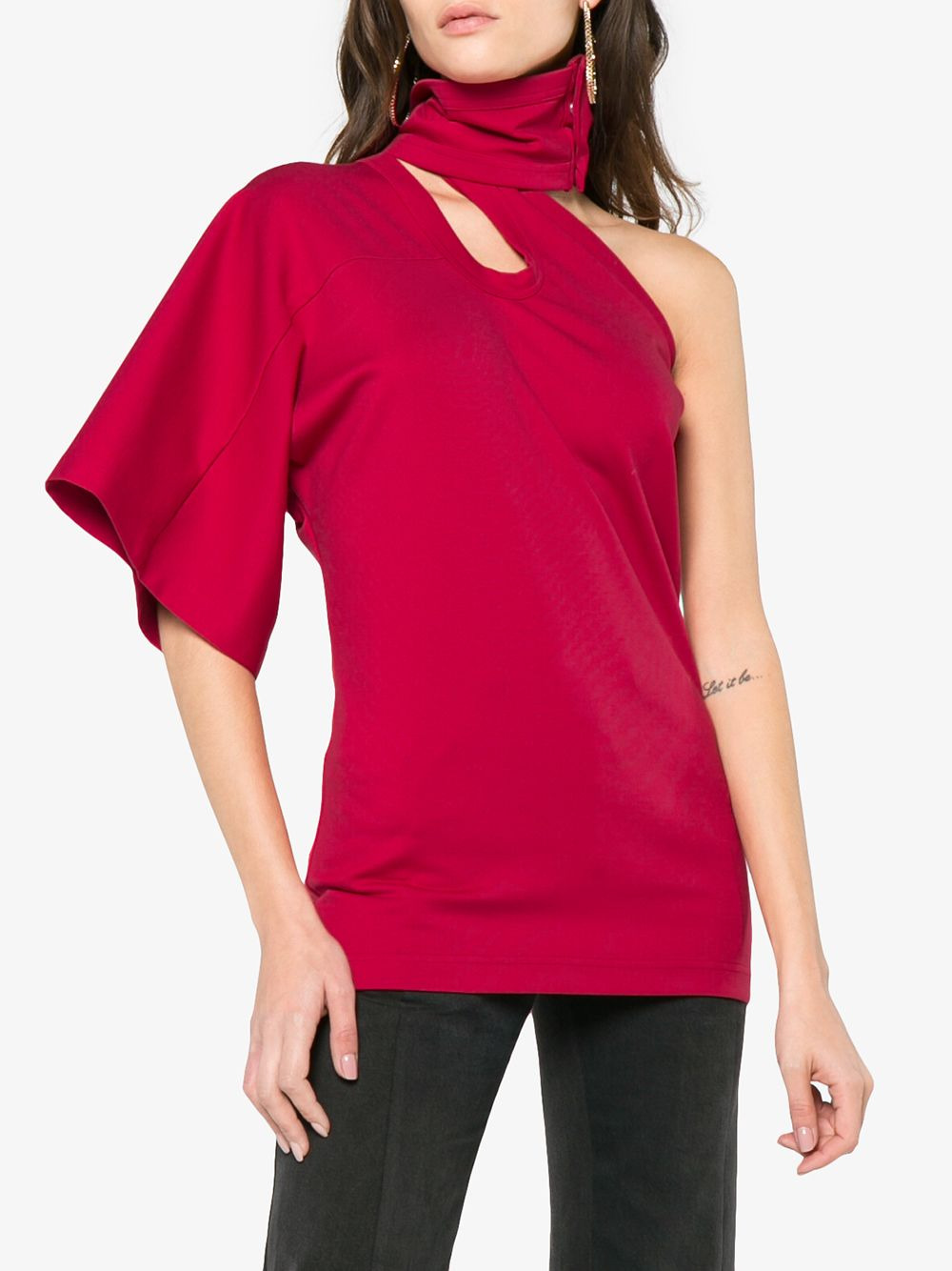 asymmetric cut out top - 3