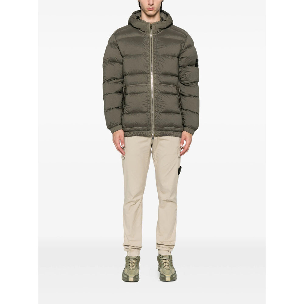 Stone Island Green Jackets - Padded & Down Jackets Men - 2