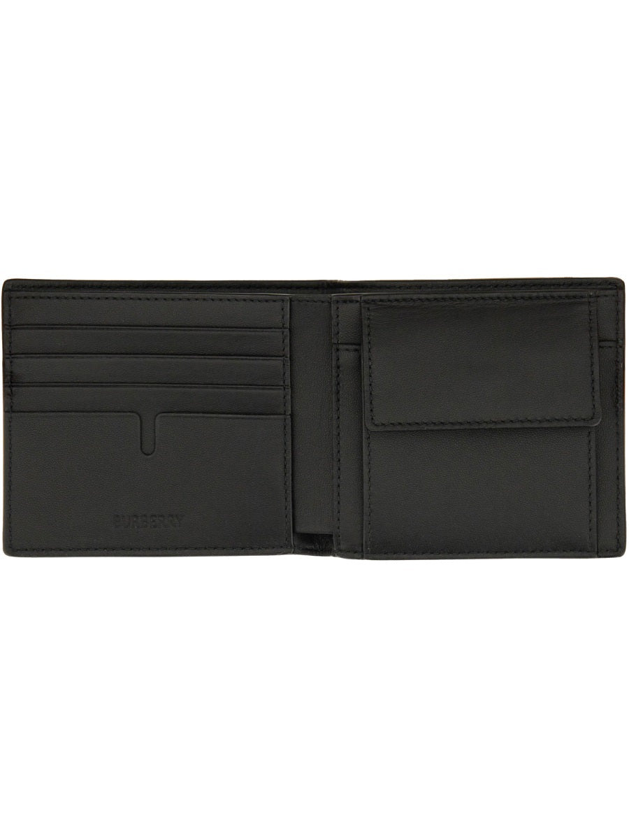Burberry Men Embossed Check Wallet - 3