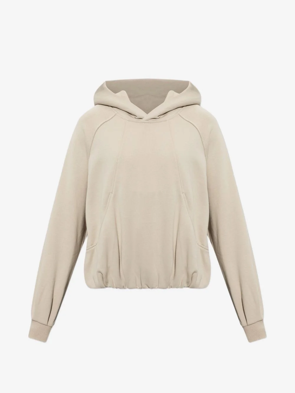 logo-patch raglan-sleeve hoodie - 1
