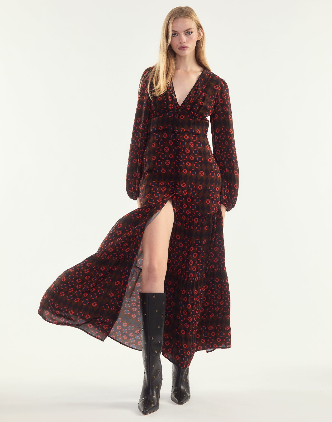 Autumn Maxi Dress - 3