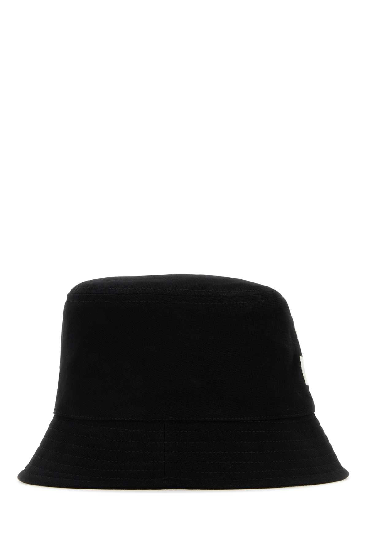 Isabel Marant Women Black Cotton Haley Bucket Hat - 2
