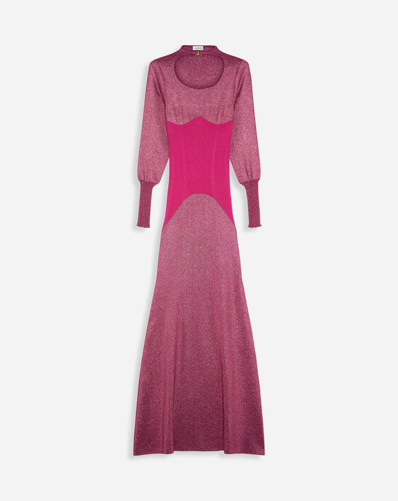 KNITTED MIDI DRESS - 1