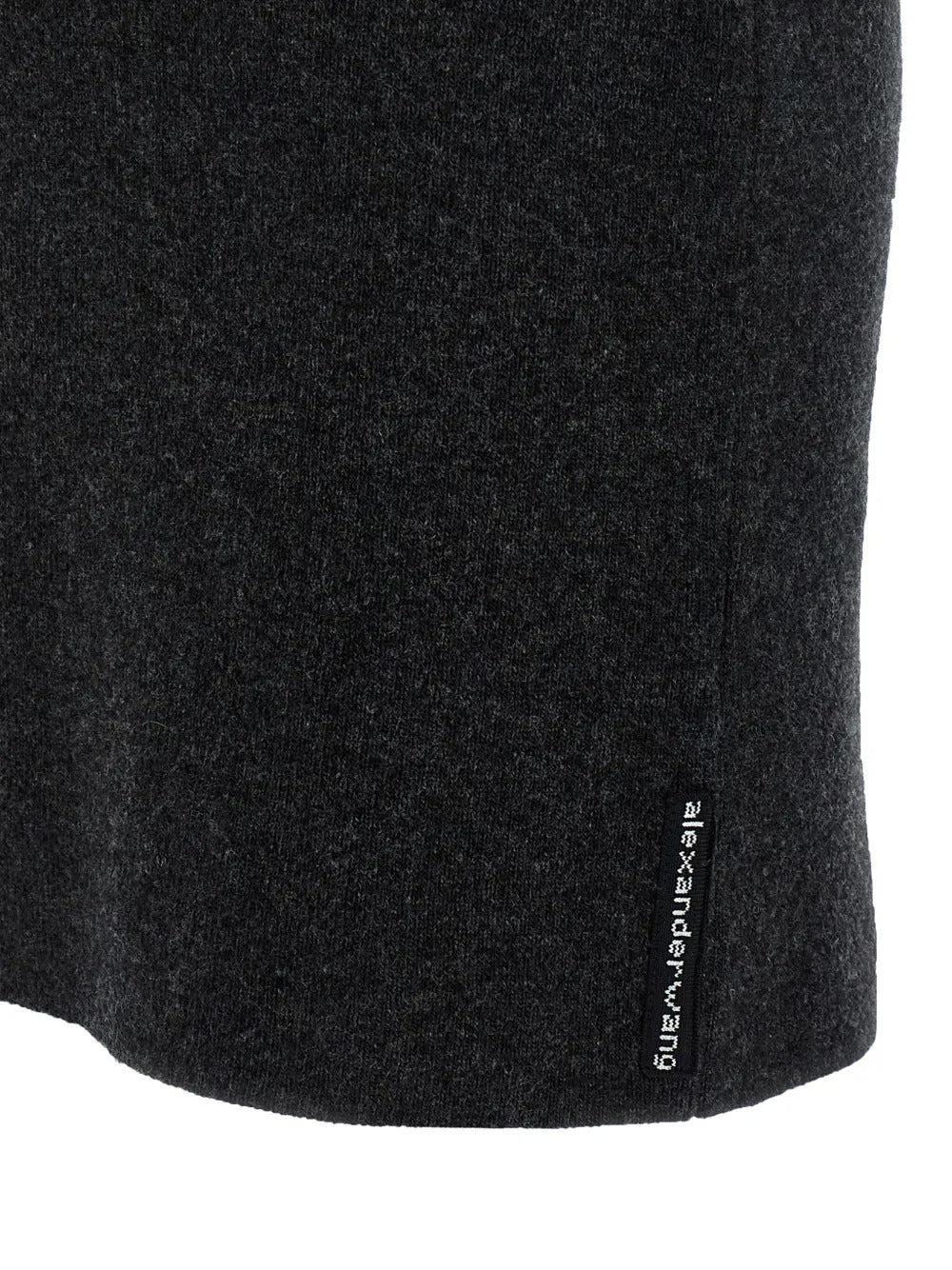 T BY ALEXANDER WANG - Women Short Sleeves With Knit Logo Patch Polo Dress - 4