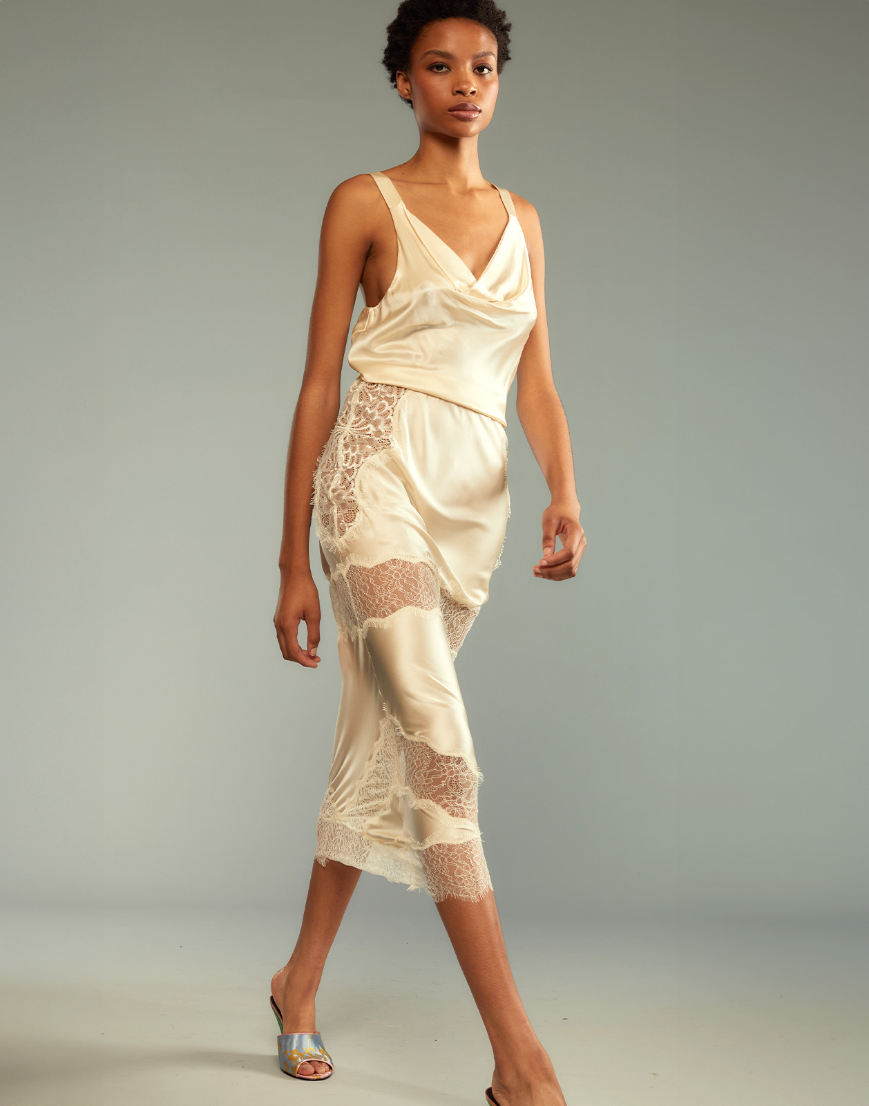 Lya Silk Skirt - 2