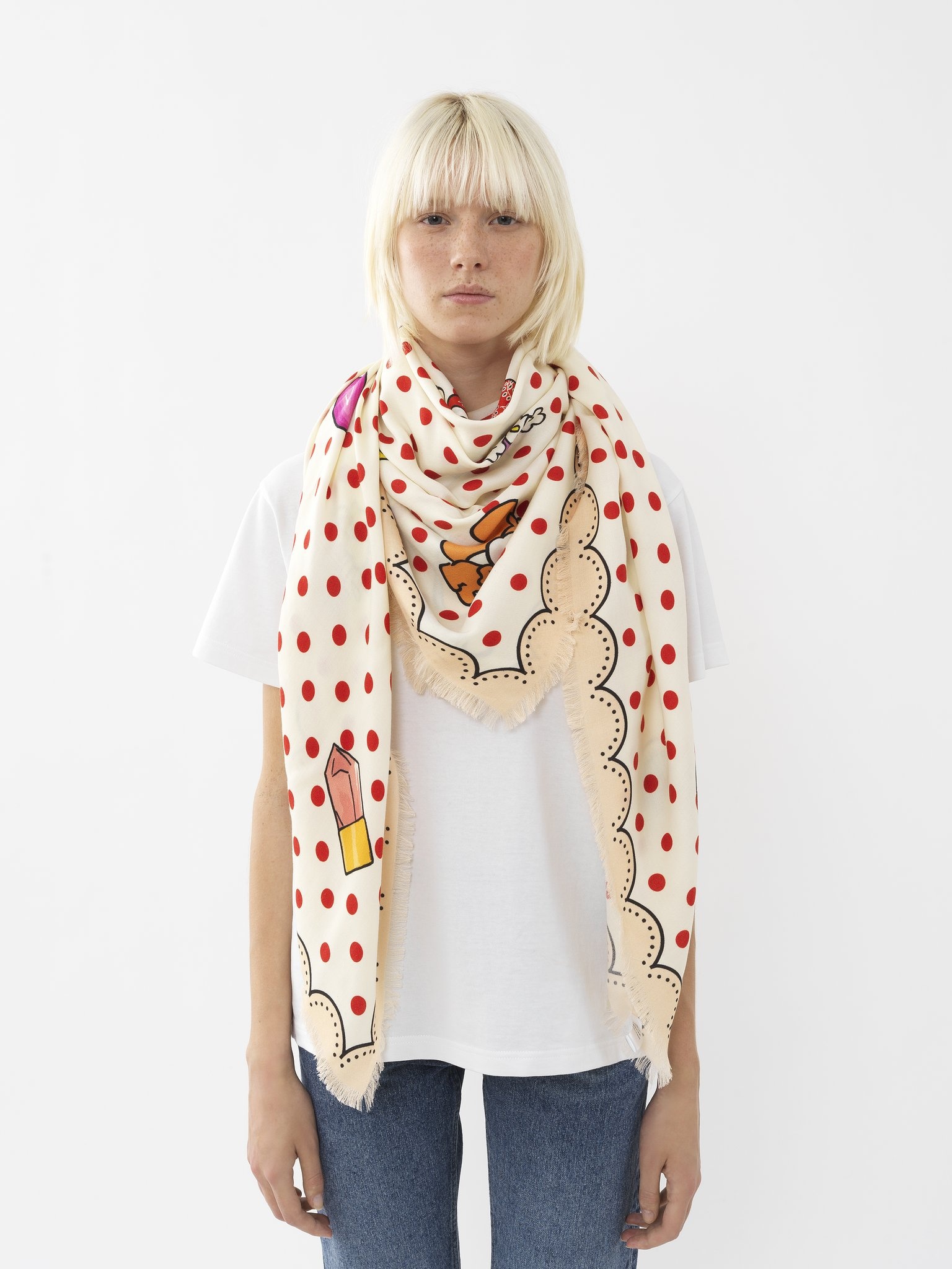 MY MELODY FOR CHLOÉ PRINTED SCARF - 4