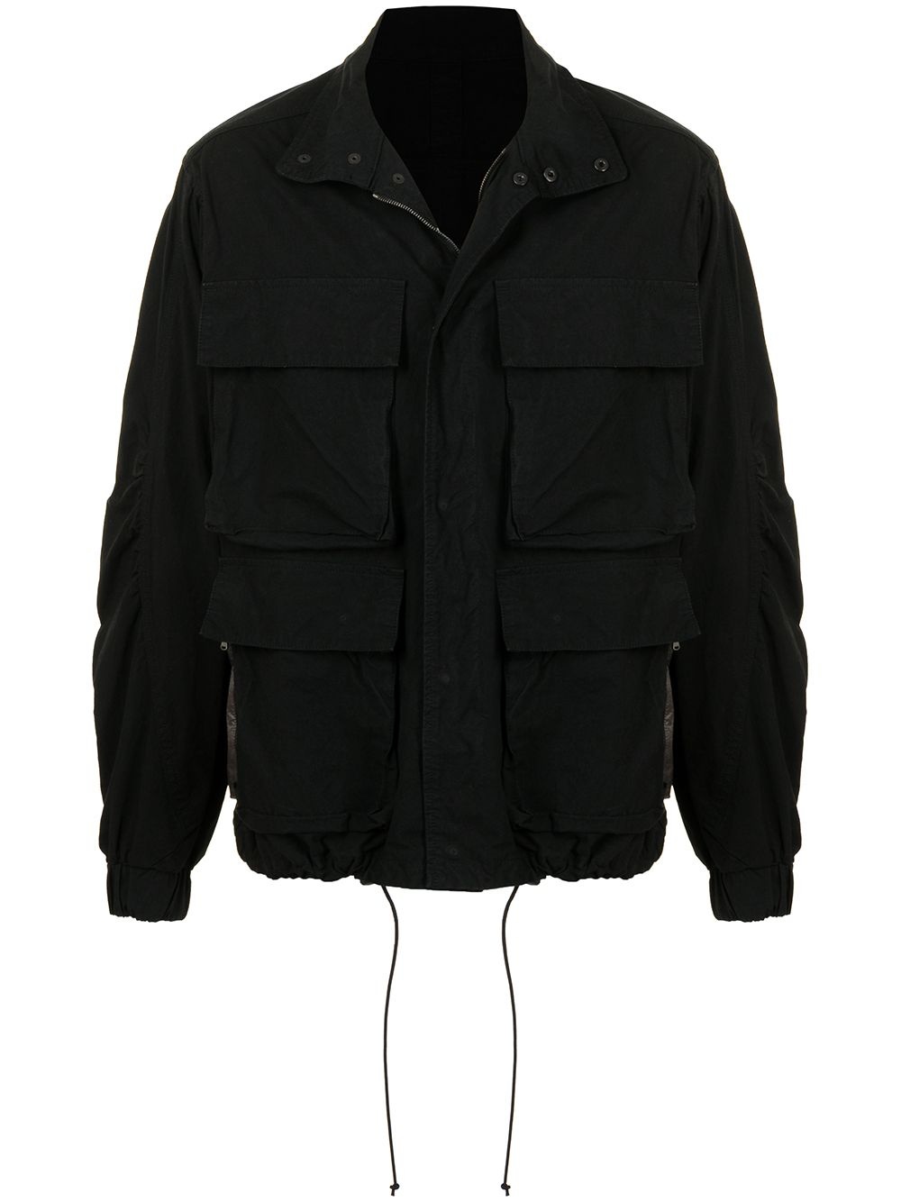 cargo-pocket field jacket - 1