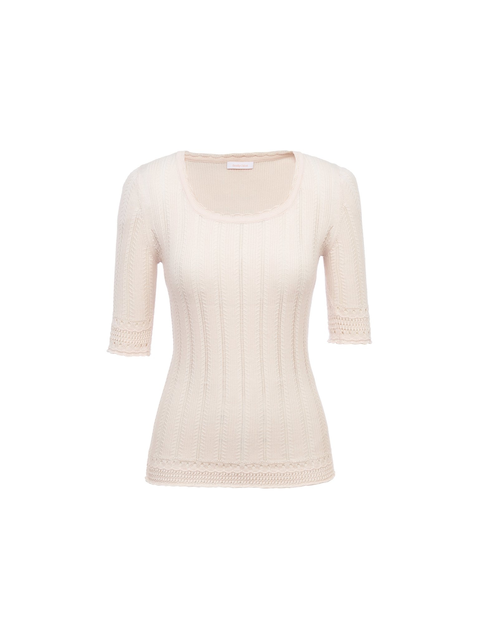 SCOOP-NECK TOP - 1