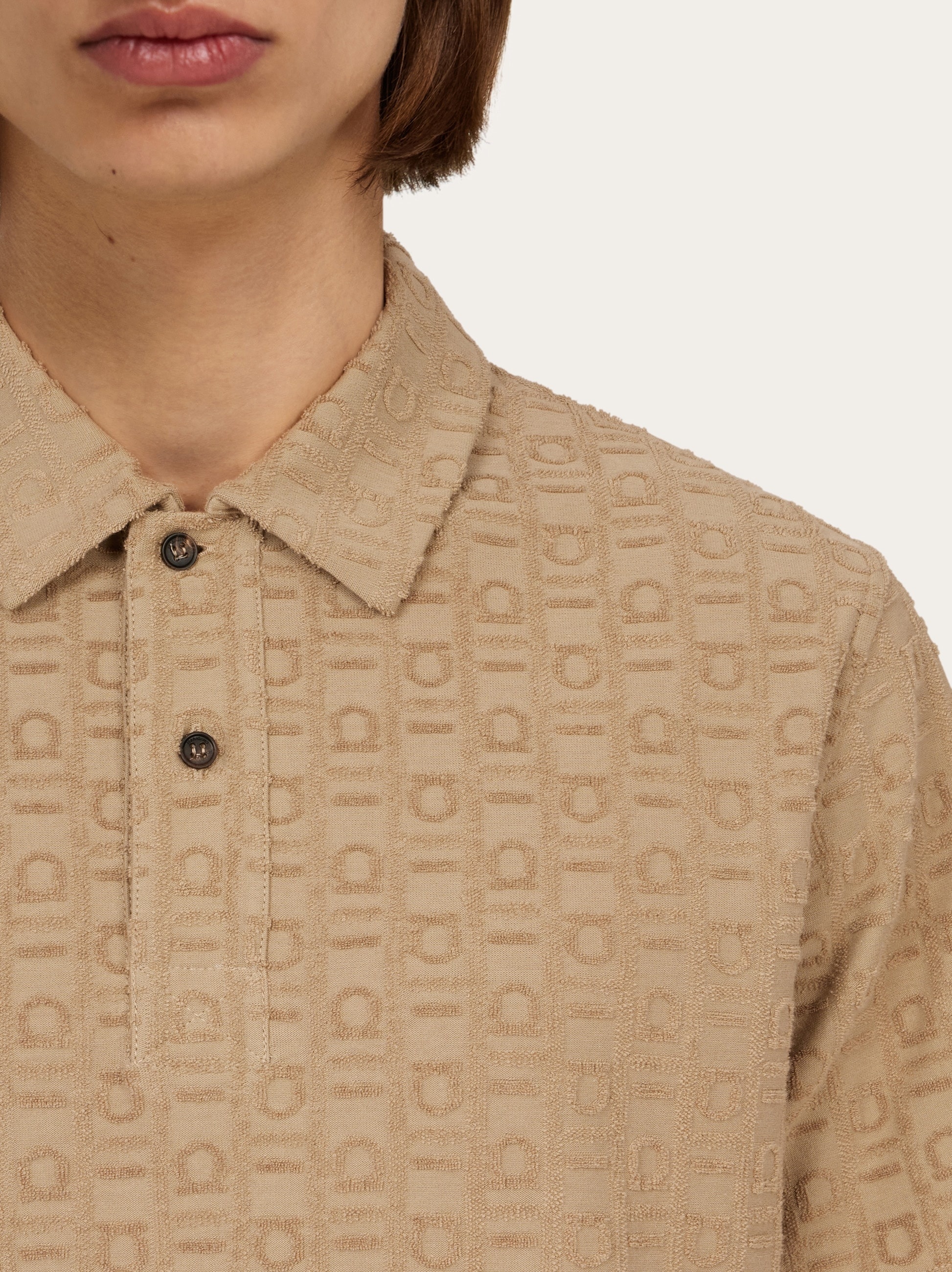 Ferragamo Monogram polo shirt - 4