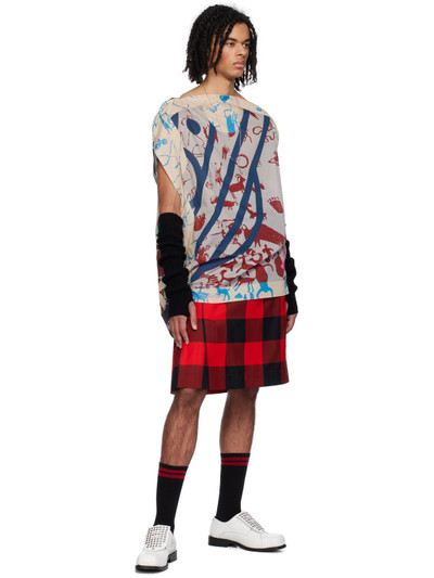 Vivienne Westwood Multicolor Cave Man T-Shirt outlook